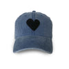 KR Imperfect Heart Denim Hat