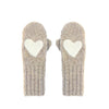 Patch Wool Mittens