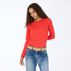 Long Sleeve Rib Tee