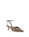 Rio Smocked Kitten Heel ~ Leopard