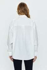 Sloane Long Sleeve Oversized Button Down Shirt