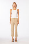 Lillian Crop Chino ~ Khaki