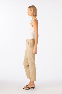 Lillian Crop Chino ~ Khaki