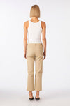 Lillian Crop Chino ~ Khaki