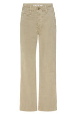 Lillian Crop Chino ~ Khaki