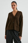 Lindi Cardigan ~ Dark Moss