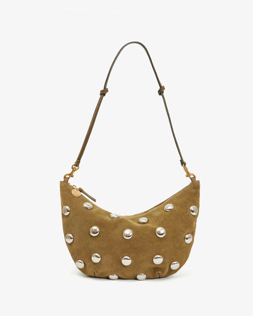 Lune Bag ~ Oat Suede W/ Studs