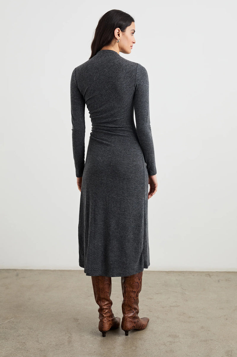 Margaret Dress ~Charcoal