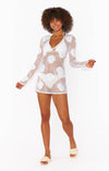 Lucca Coverup ~ Seashell Mesh