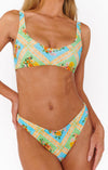Kini Bottom Reversible ~ Bouquet Gingham