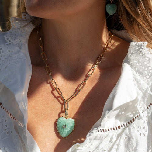 Malene Amazonite Clip Charm