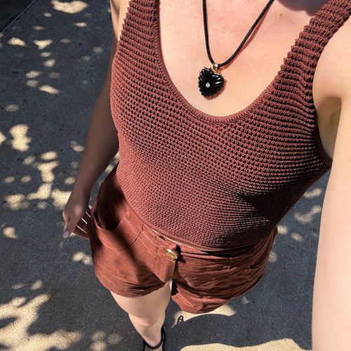 Malene Onyx Bail Charm