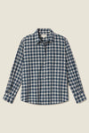 Blake Oversized Shirt ~ Maritime Plaid