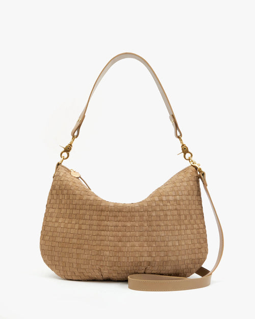 Moyen Messenger Woven Checker ~ Clay