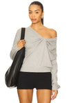 Jolie Sweater ~ Heather Grey