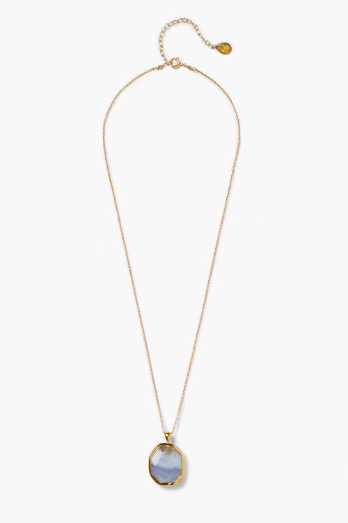 Blue Lace Agate Necklace