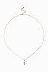 Dewdrop Diamond Necklace ~ Labradorite