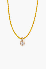 Este Diamond Necklace ~ Mustard