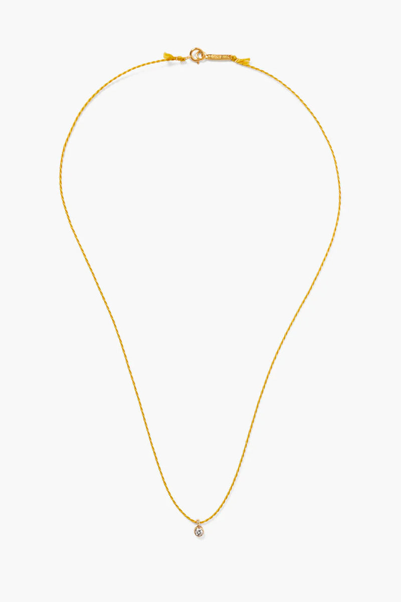 Este Diamond Necklace ~ Mustard