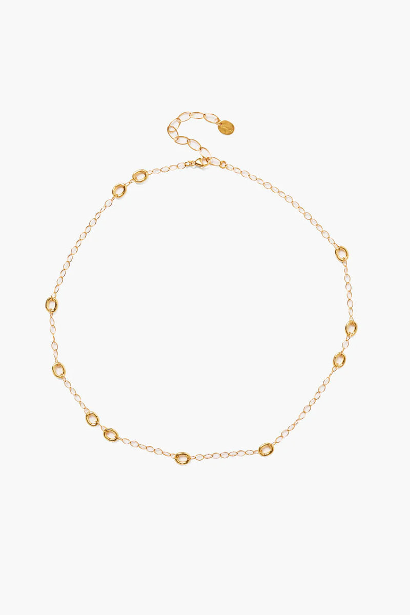 Leni Chain Link Necklace ~ Gold