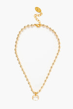 Andie Ball Chain Necklace ~ Gold