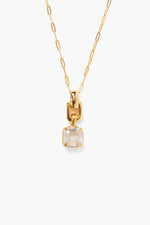 Ellis Necklace ~ Crystal Gold