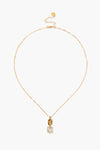 Ellis Necklace ~ Crystal Gold