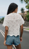 Nan Top ~ Diamond Crochet