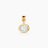 Nova Oval Cubic Zirconia Bail