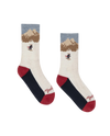 The Ridge Runner Sock ~ Cream Skiier