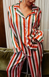 Classic PJ Set ~ Jolly Stripes Silky