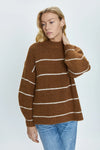 Carlen Sweater ~ Caramel Stripe