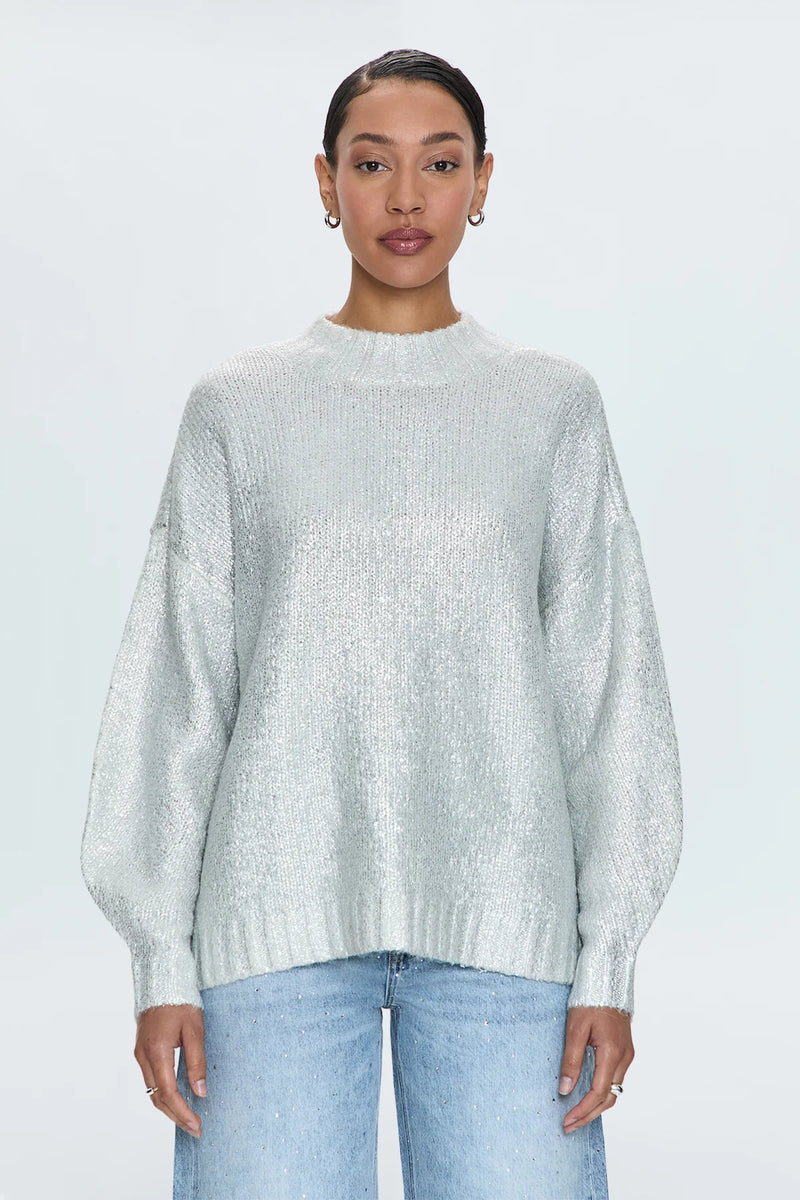 Carlen Sweater ~ Snow Disco