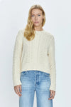 Quinn Sweater ~ Ivory