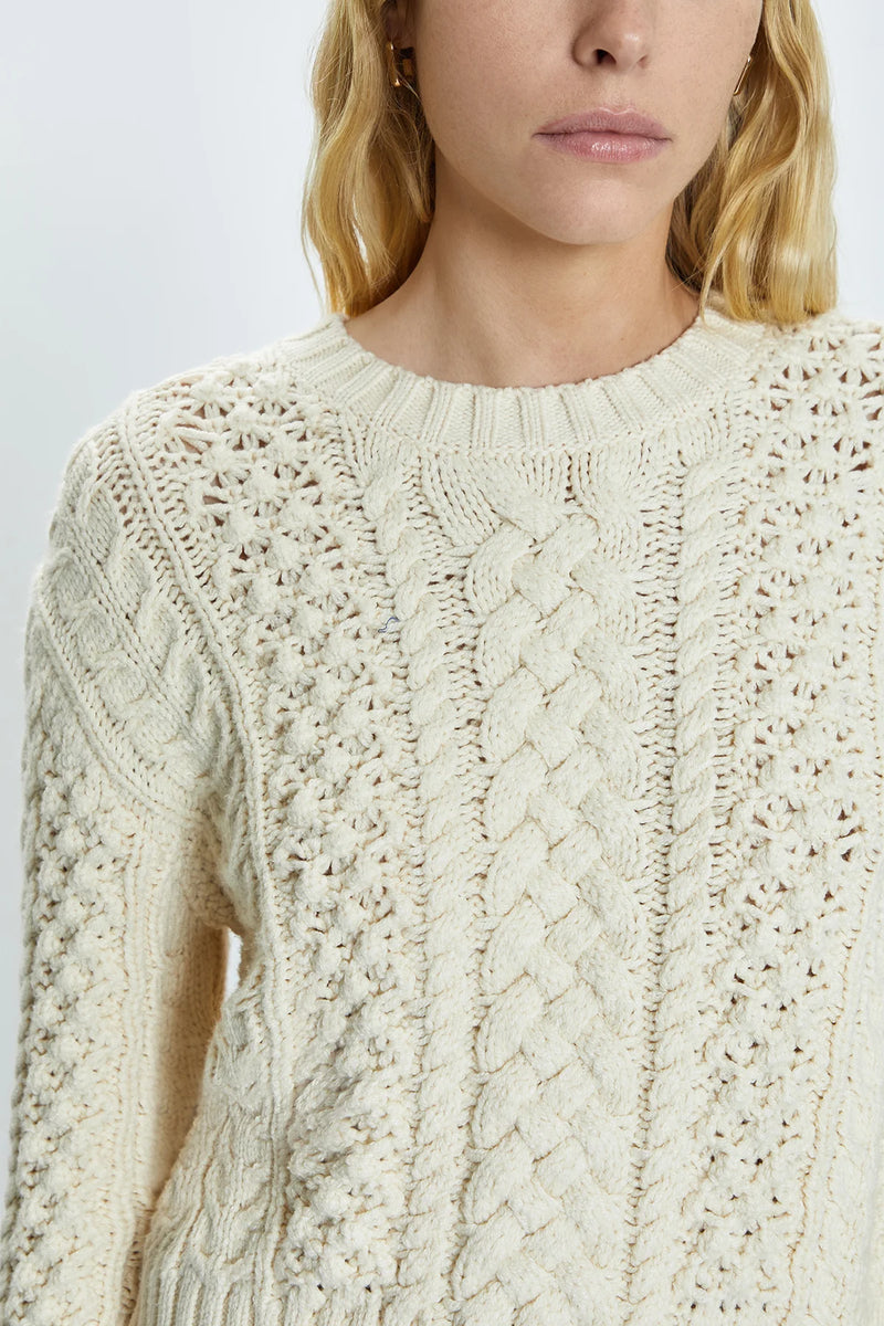 Quinn Sweater ~ Ivory