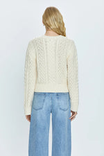 Quinn Sweater ~ Ivory