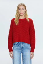 Adina Sweater ~ Rouge