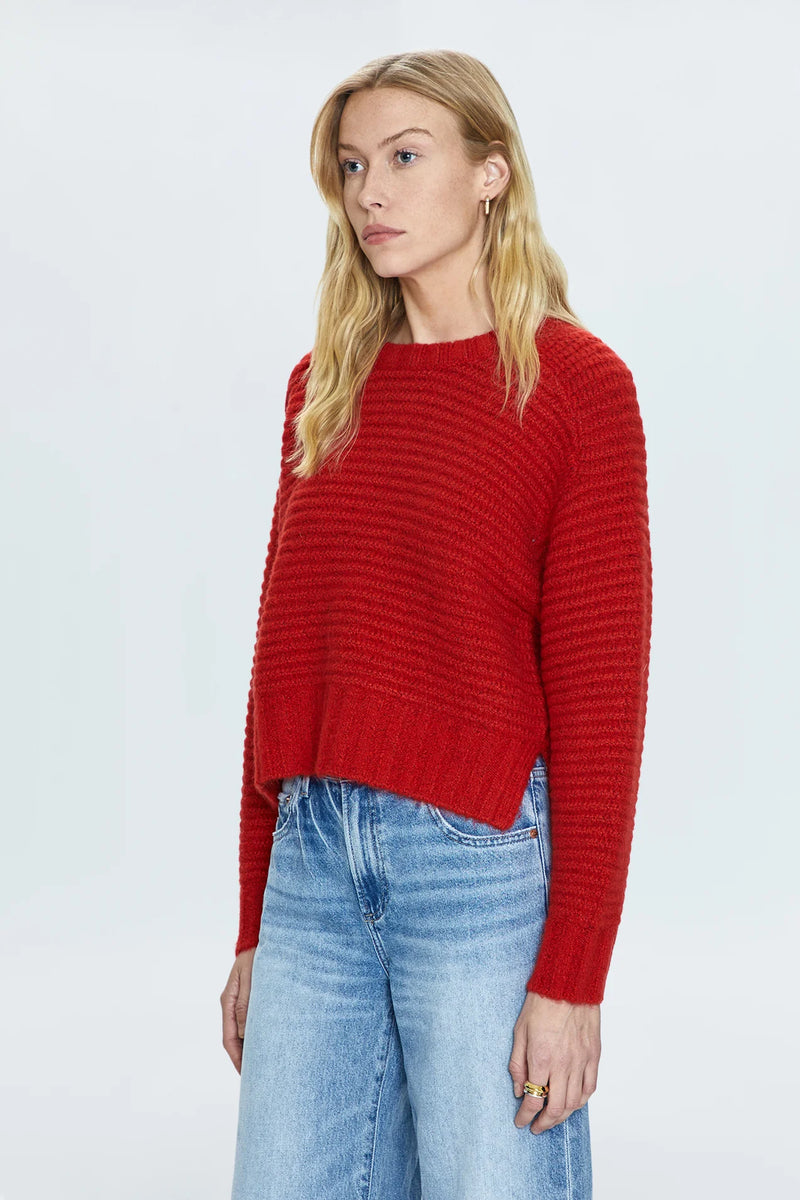 Adina Sweater ~ Rouge