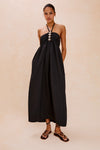 Palazzo Dress ~ Black