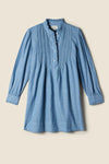 Eve Shift Dress ~ Vintage Indigo