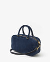 Petit Claudine ~ Bright Navy Suede