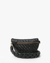 Petite Fanny ~ Black Woven Zig-Zag