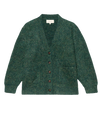 The Brushed Melange Cardigan ~Meadow Green