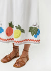 Aaron Skirt ~ White Fruit