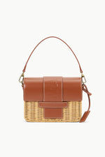 Charli Wicker Crossbody Bag ~ Natural