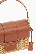 Charli Wicker Crossbody Bag ~ Natural