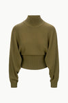 Karoline Sweater ~ Sergeant Green