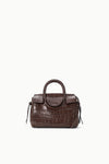 Maude Mini Carryall ~ Espresso Croc