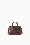 Maude Mini Carryall ~ Espresso Croc