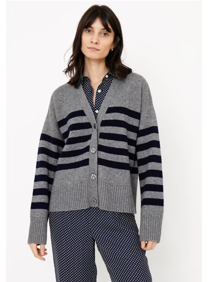 The Raffa ~ Heather Grey/Navy – Chic Streets